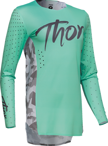 THOR Women's Sportmode Shadow Jersey - Teal - Medium 2911-0322