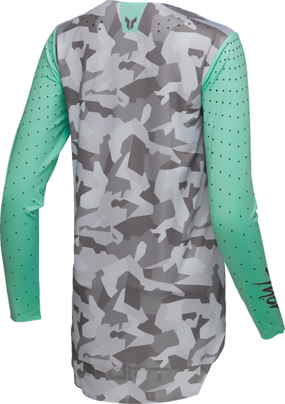 THOR Women's Sportmode Shadow Jersey - Teal - Medium 2911-0322