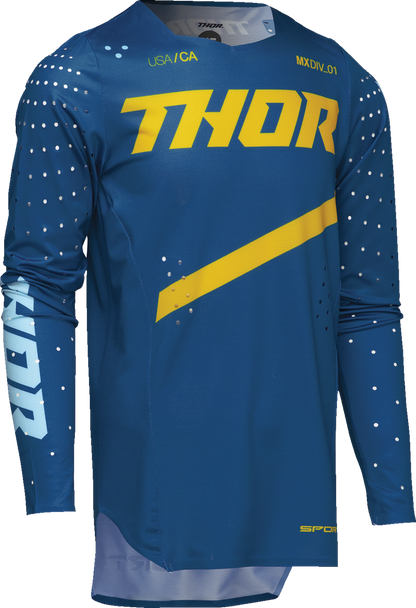 THOR Youth Sportmode Brave Jersey - Blue - Large 2912-2537