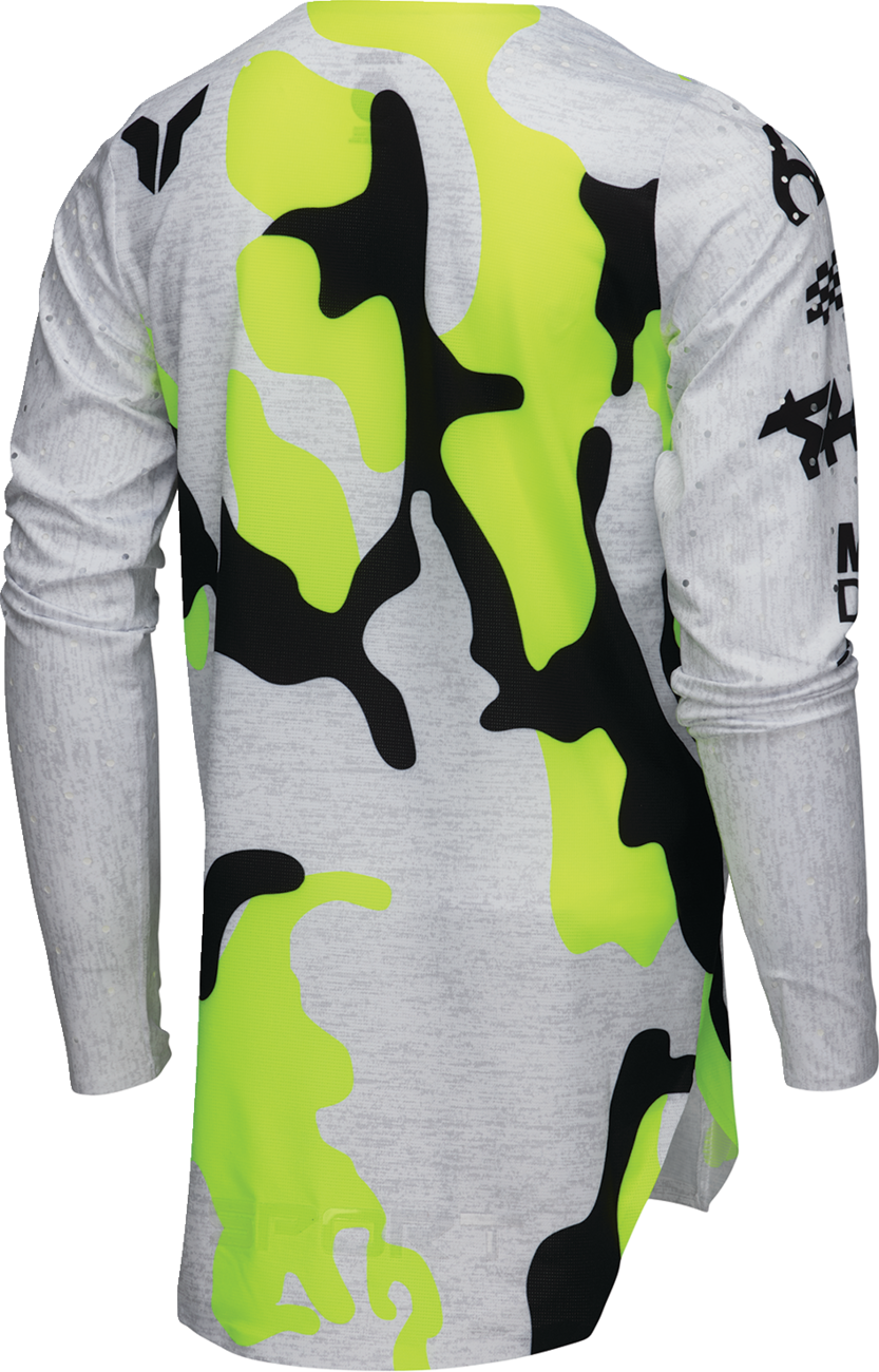 THOR Youth Sportmode Riot Jersey - White/Acid - XL 2912-2541
