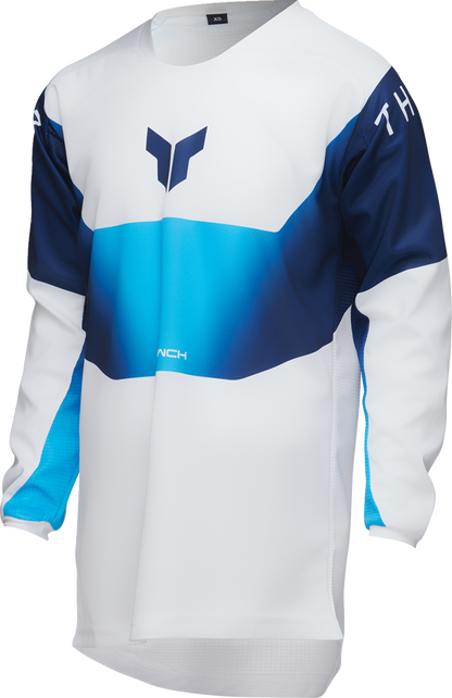 THOR Youth Launchmode Storm Jersey - White - Large 2912-2570