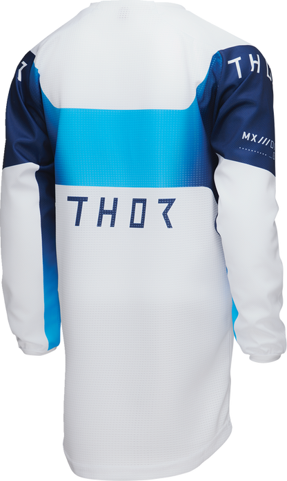THOR Youth Launchmode Storm Jersey - White - Large 2912-2570