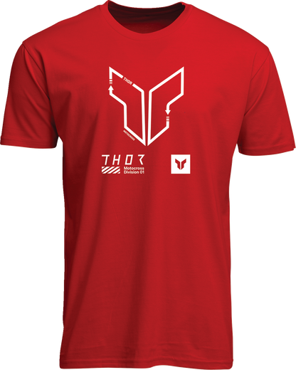 THOR Trax T-Shirt - Red - 2XL 3030-24563