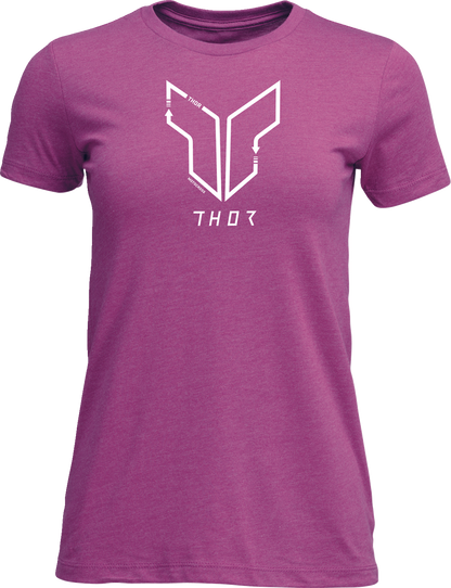 THOR Women's Trax T-Shirt - Fuchsia - Large 3031-4302