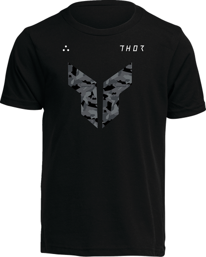 THOR Youth Iconic T-Shirt - Carbon Black - XS 3032-3826