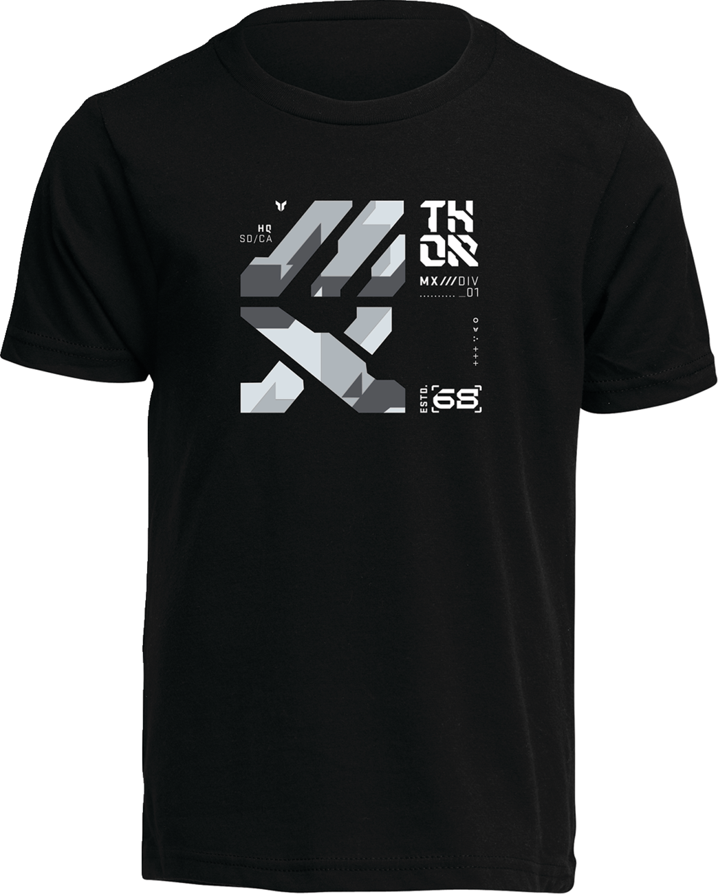 THOR Youth Forge T-Shirt - Black - XL 3032-3856