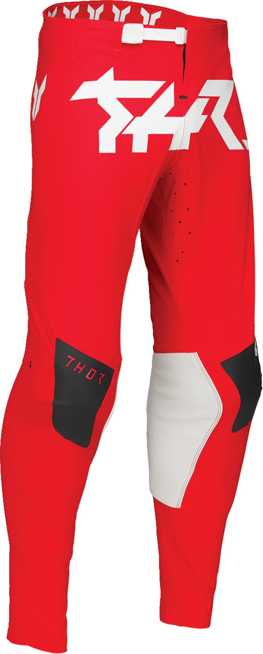 THOR Sportmode Riot Pants - Black/Red - 34 2901-11719