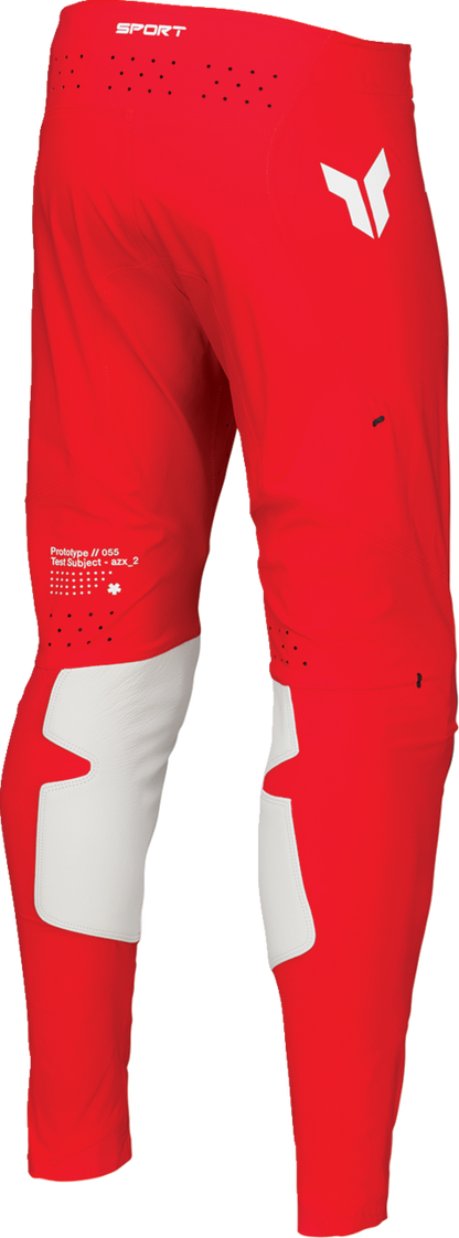 THOR Sportmode Riot Pants - Black/Red - 34 2901-11719