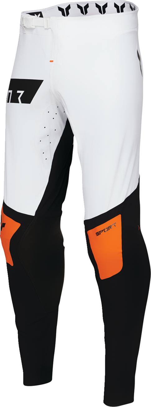 THOR Sportmode Rogue Pants White/Orange - US 36 2901-11882