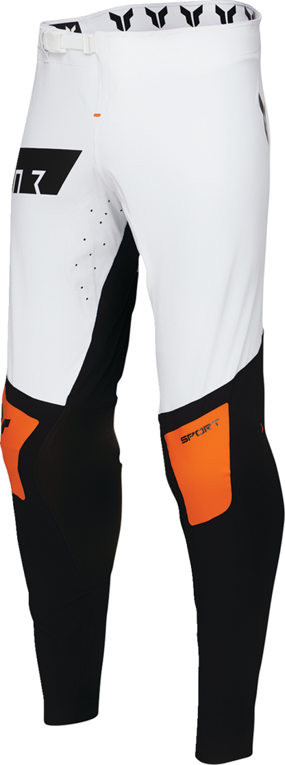 THOR Sportmode Rogue Pants White/Orange - US 36 2901-11882