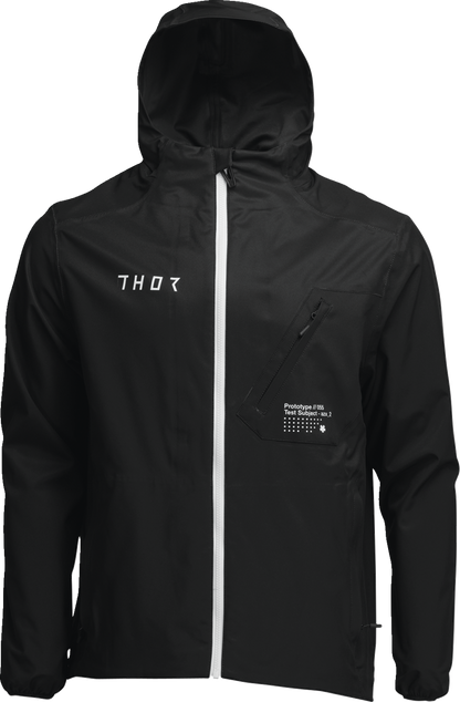 THOR Unit Light Shell Jacket - Black - Large 2920-0829
