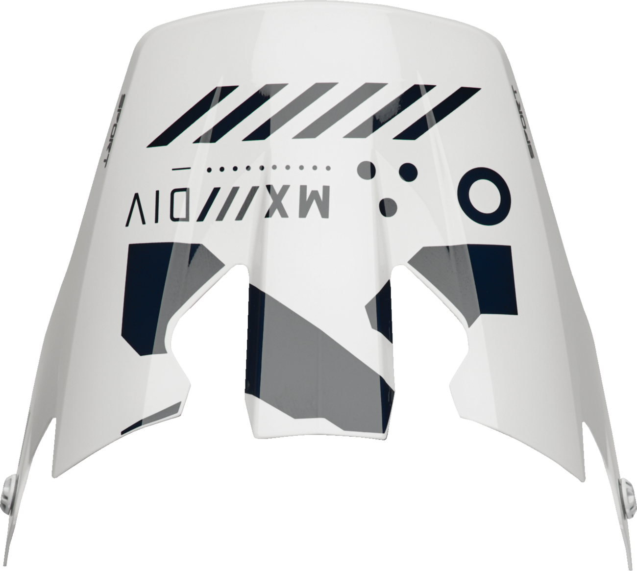 THOR Reflex Sport Visor - Strike - Navy/Acid 0132-1834