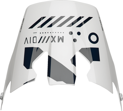 THOR Reflex Sport Visor - Strike - Navy/Acid 0132-1834