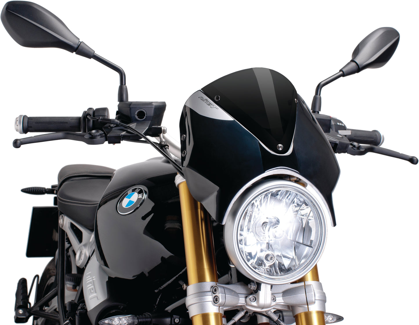Windscreen Semi Fairing Bullet Dark Smoke