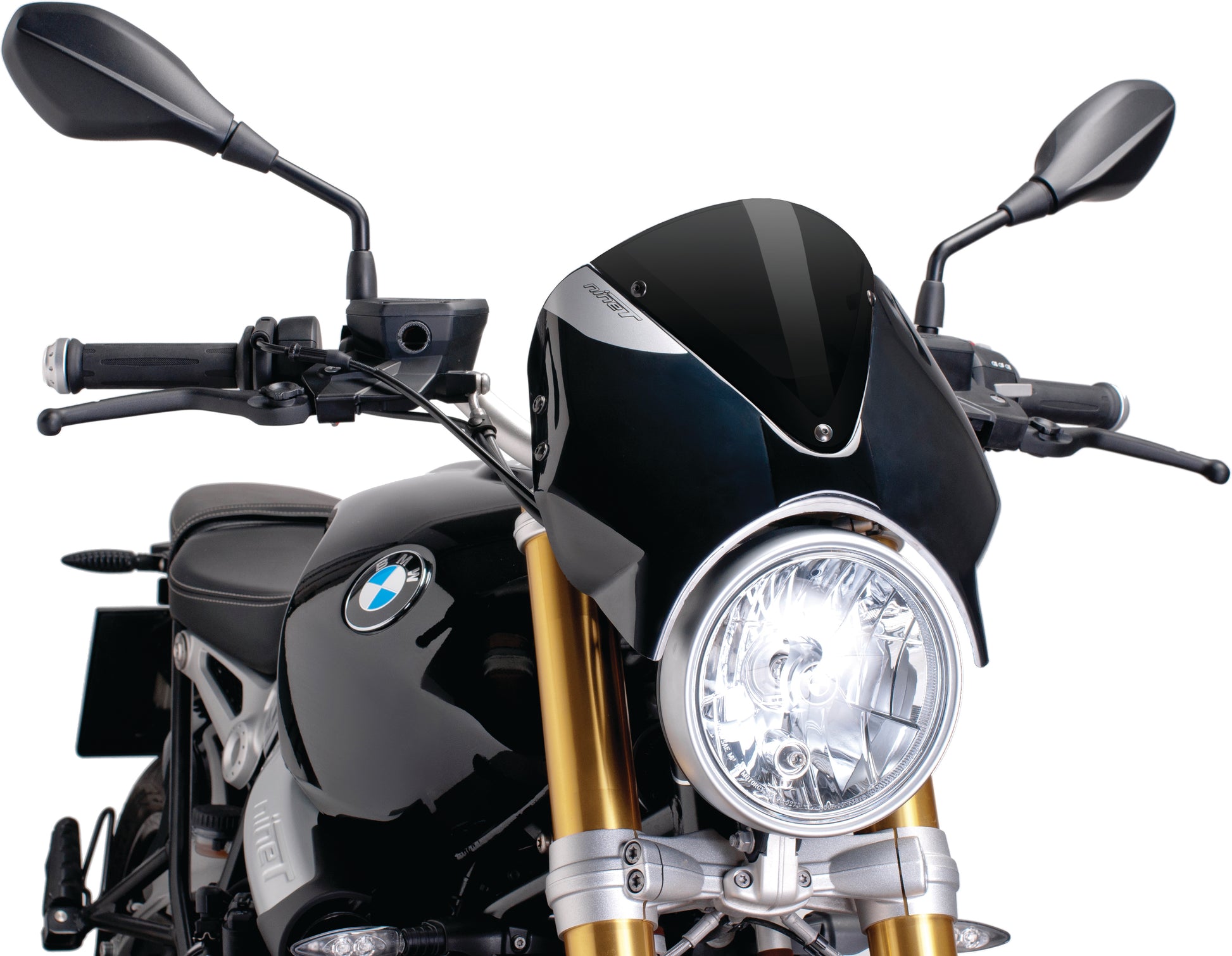 Windscreen Semi Fairing Bullet Carbon/Dark Smoke