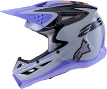 Jettson Sm3 Helmet Gry/Purp/Blk Glossy 2x