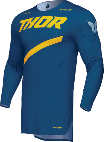 THOR Sportmode Brave Jersey - Blue - Medium 2910-8095