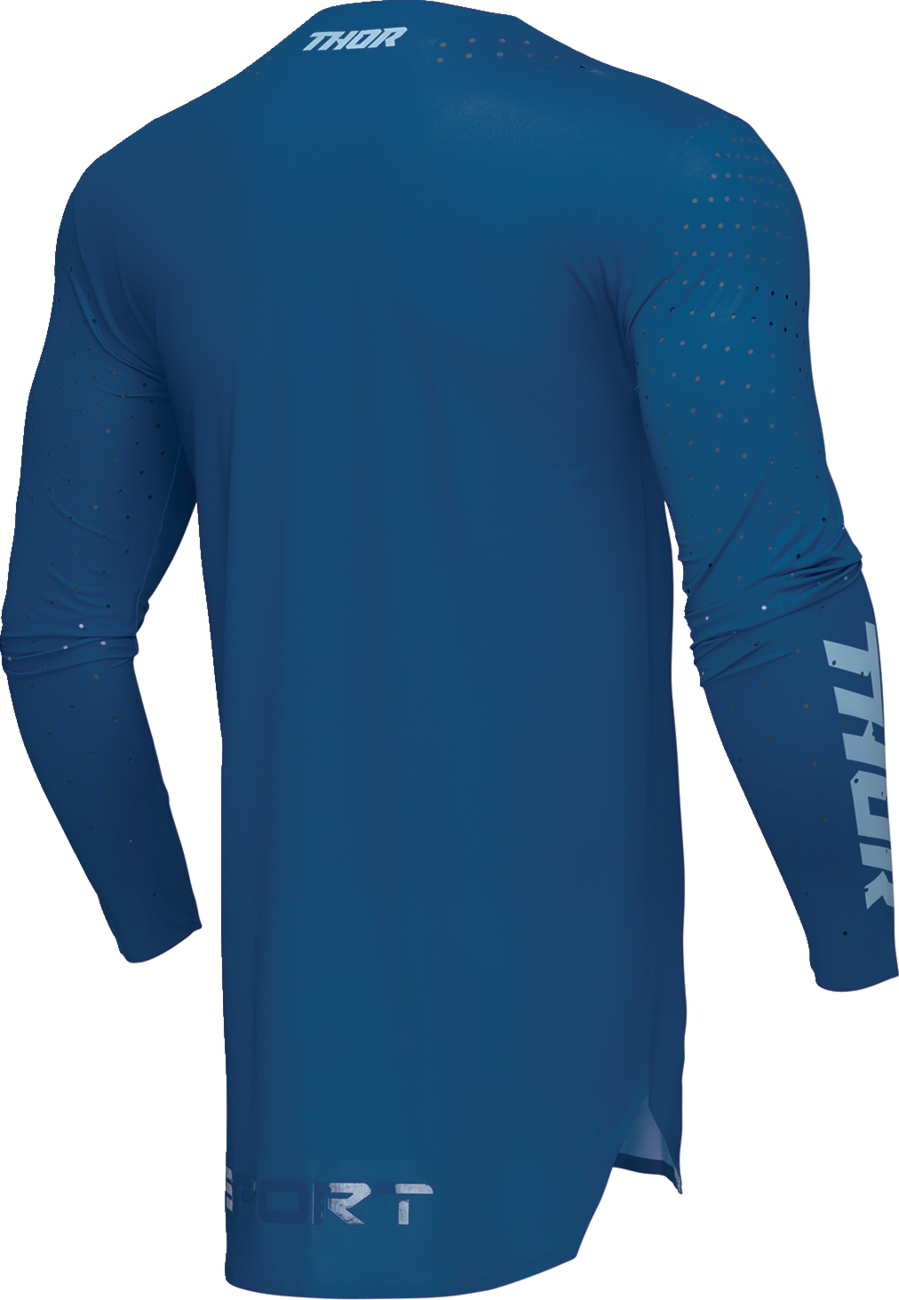 THOR Sportmode Brave Jersey - Blue - Large 2910-8096
