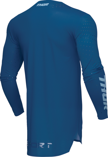 THOR Sportmode Brave Jersey - Blue - Large 2910-8096