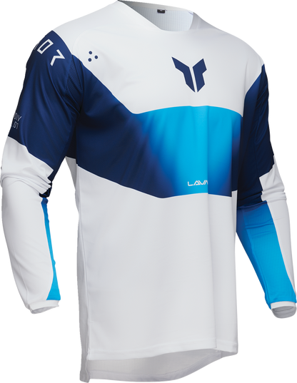THOR Launchmode Storm Jersey - White - 3XL 2910-8236