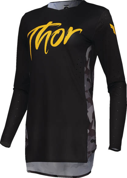 THOR Women's Sportmode Shadow Jersey - Black - Small 2911-0326