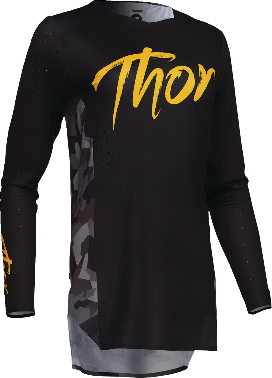 THOR Women's Sportmode Shadow Jersey - Black - XS 2911-0325