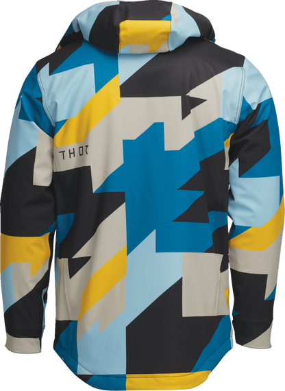 THOR Brave Tour Jacket - Blue/Yellow - Medium 2920-0818