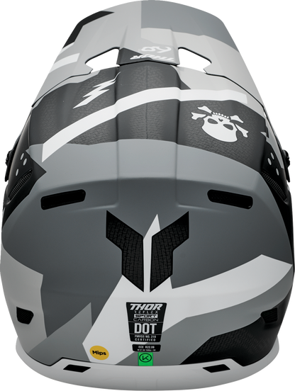 THOR Reflex Sport Helmet - Carbon Brave - MIPS® - Gray/White - 2XL 0110-8762