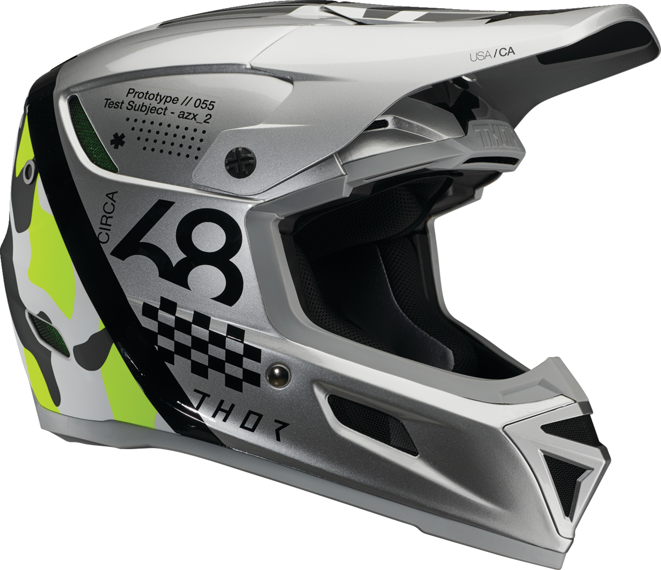 THOR Reflex Sport Helmet - Riot - MIPS® - Gray/Acid - Large 0110-8772