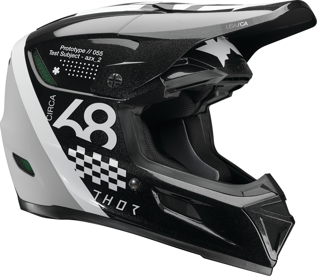THOR Reflex Sport Helmet - Riot - MIPS® - Black/White - XL 0110-8779