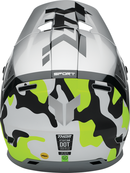 THOR Reflex Sport Helmet - Riot - MIPS® - Gray/Acid - Medium 0110-8771