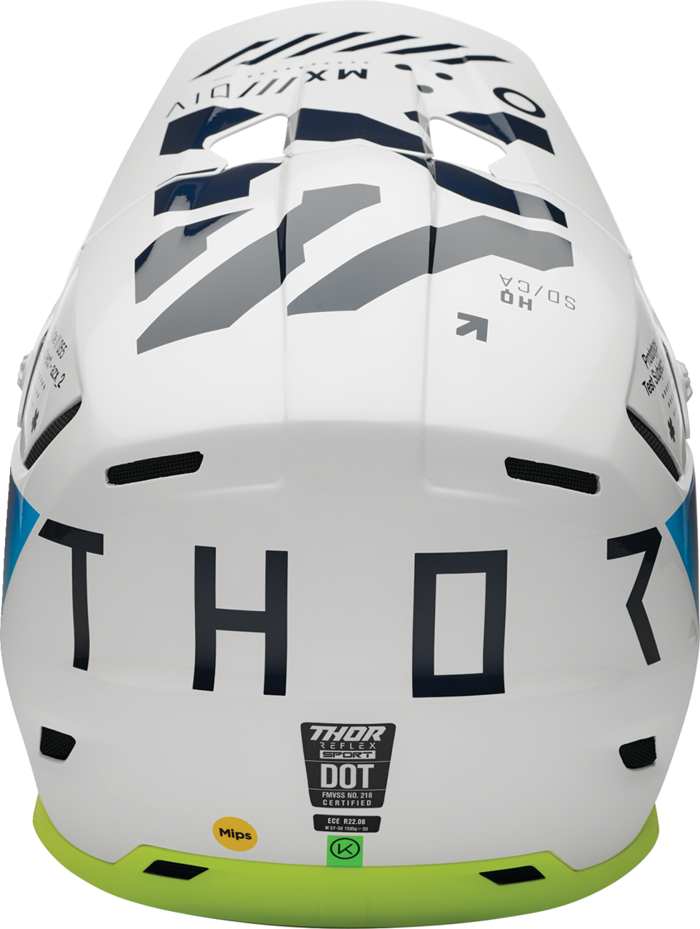 THOR Reflex Sport Helmet - Strike - MIPS® - Navy/Acid - XL 0110-8791