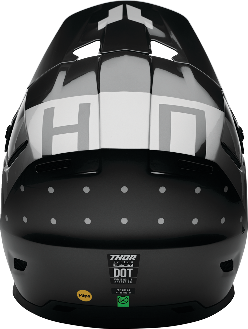 THOR Reflex Sport Helmet - Rogue - MIPS® - Charcoal/Silver - XL 0110-8797