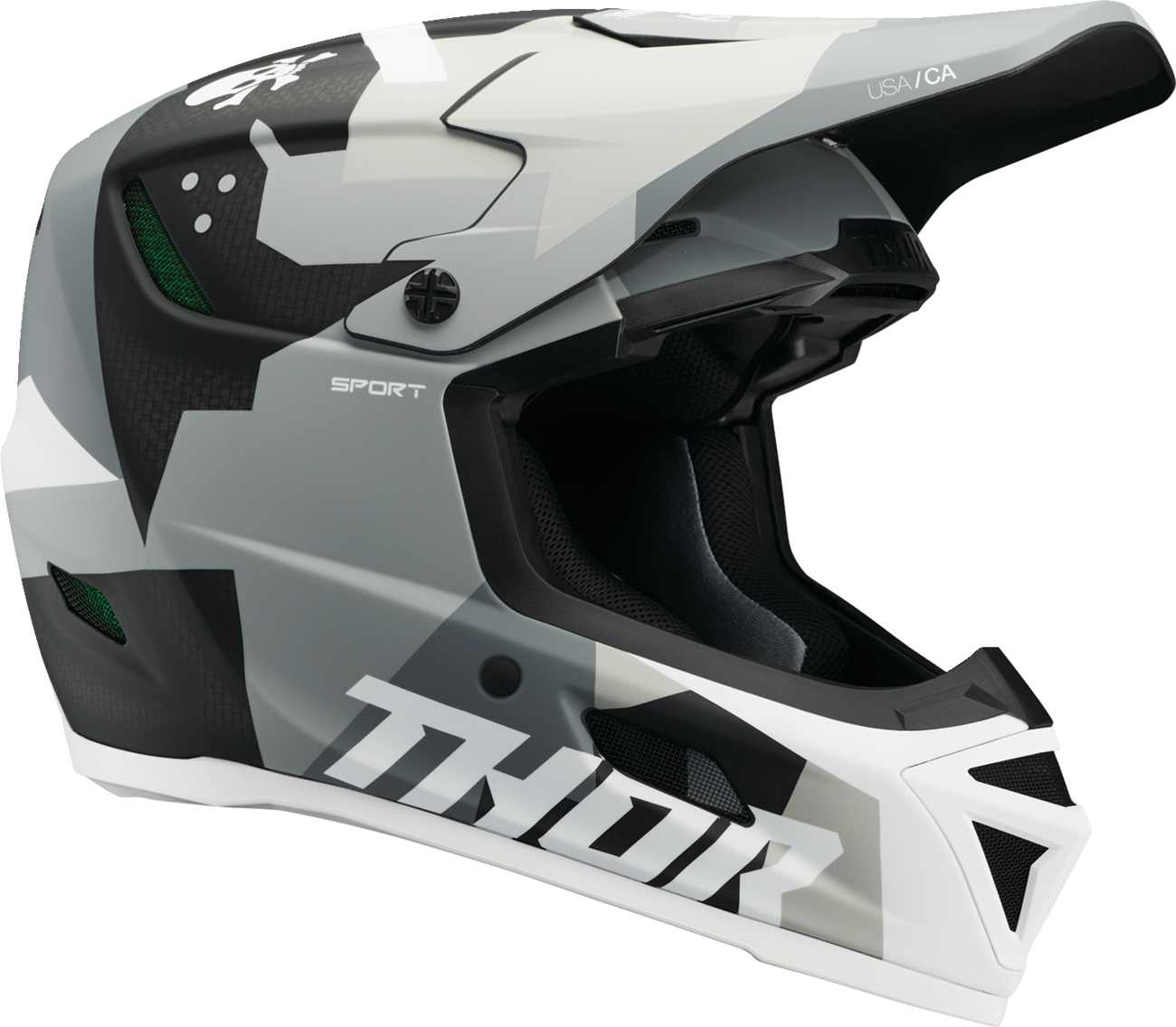 THOR Reflex Sport Helmet - Carbon Brave - MIPS® - Gray/White - Small 0110-8758
