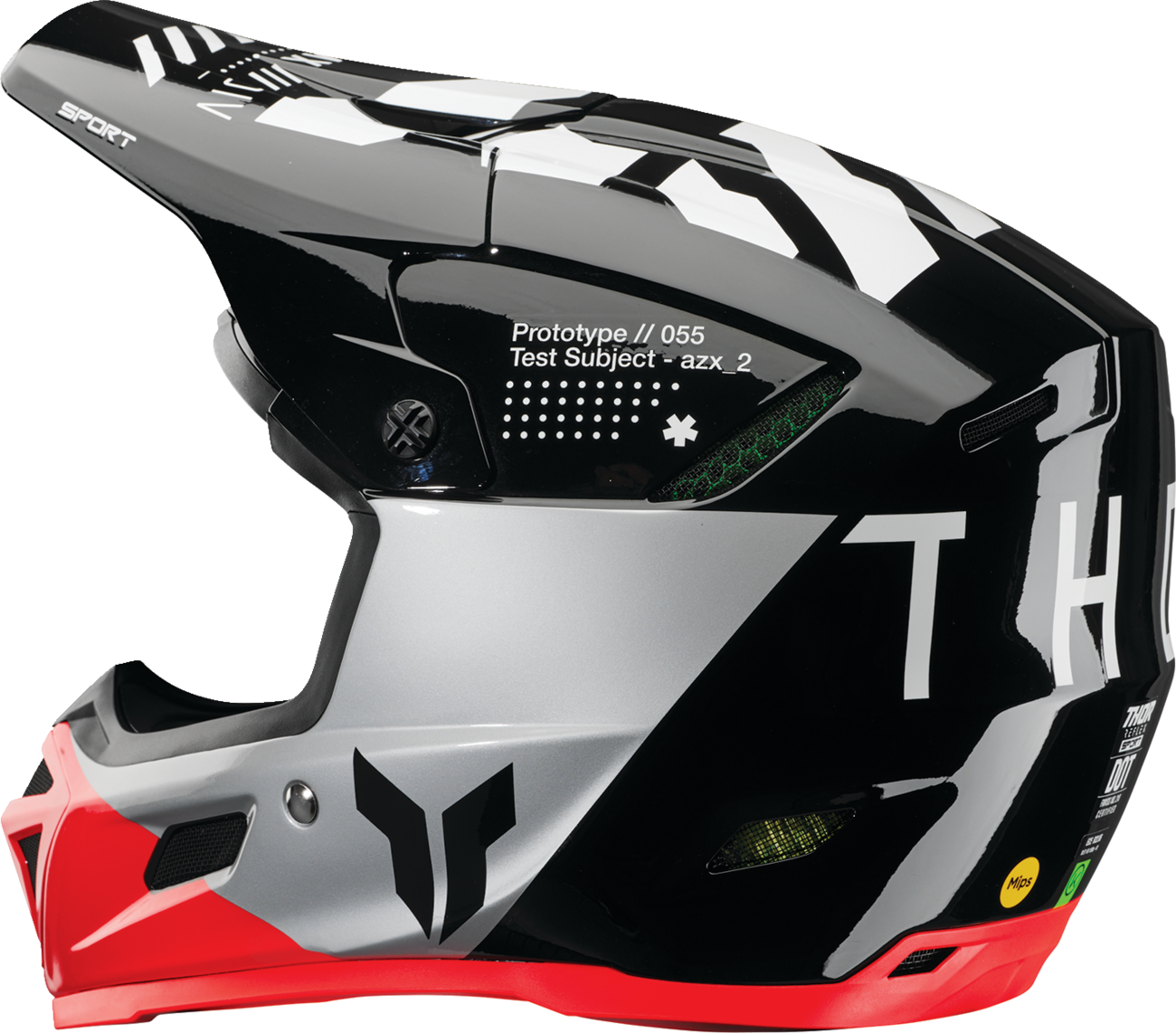 THOR Reflex Sport Helmet - Strike - MIPS® - Black/Red - XL 0110-8785