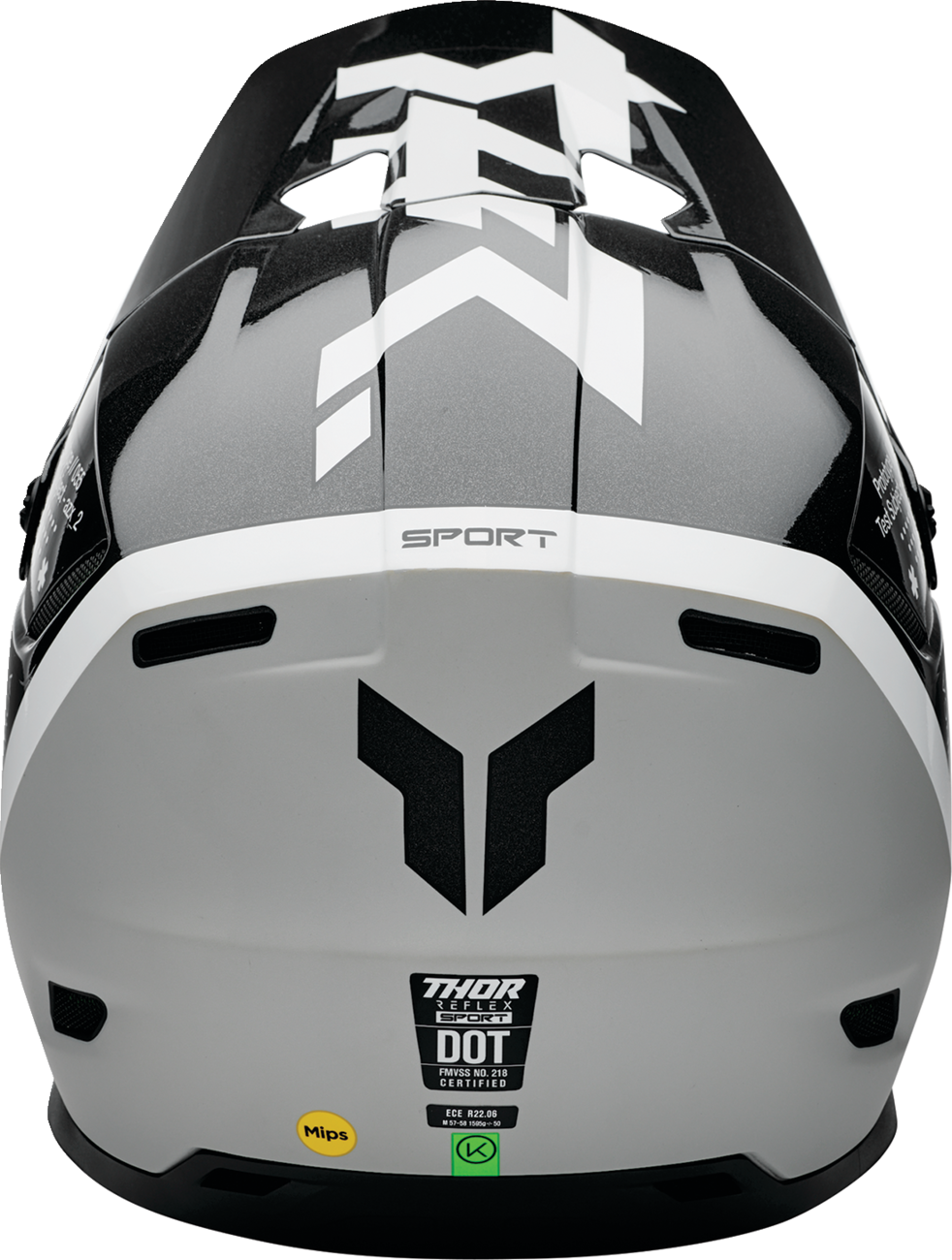 THOR Reflex Sport Helmet - Riot - MIPS® - Black/White - Large 0110-8778