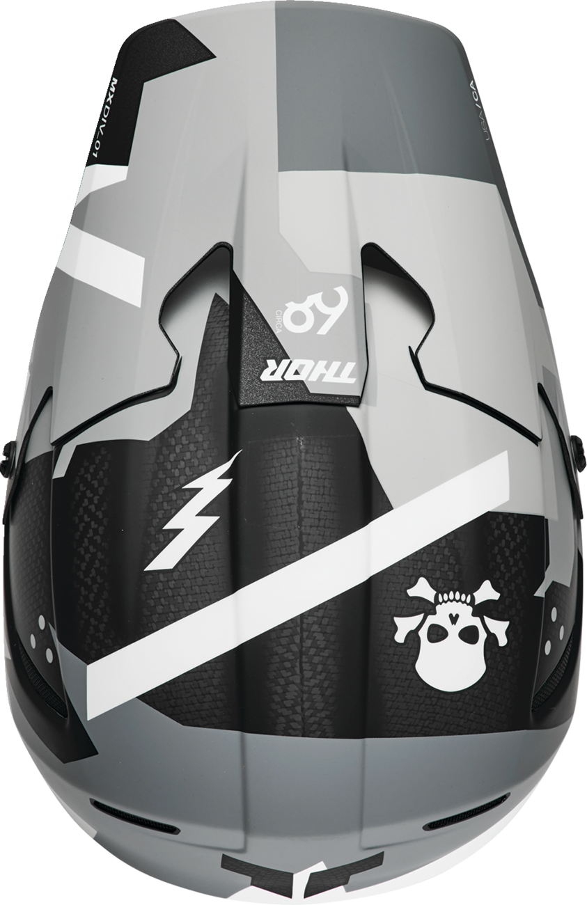 THOR Reflex Sport Helmet - Carbon Brave - MIPS® - Gray/White - XS 0110-8757