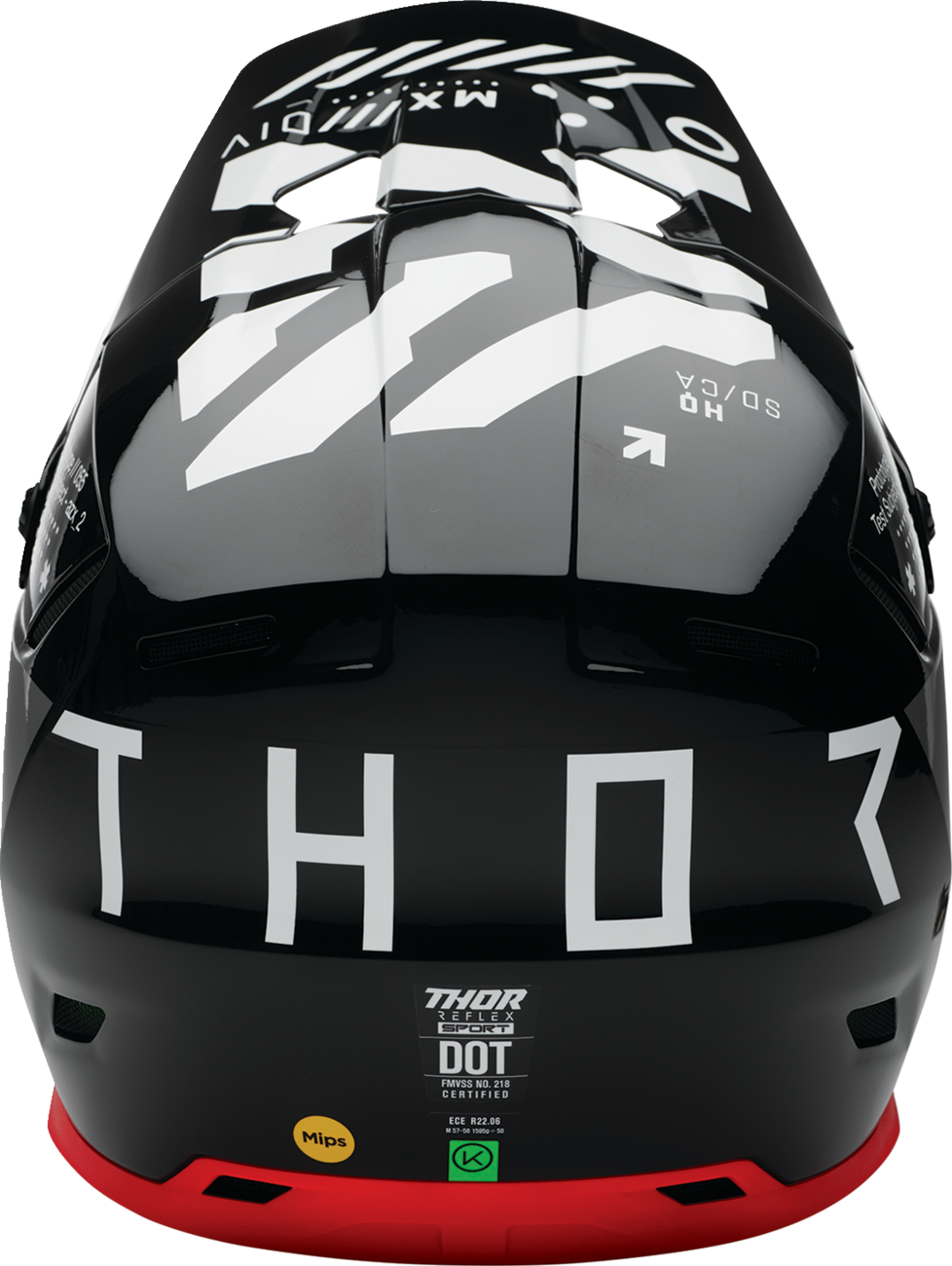 THOR Reflex Sport Helmet - Strike - MIPS® - Black/Red - XL 0110-8785