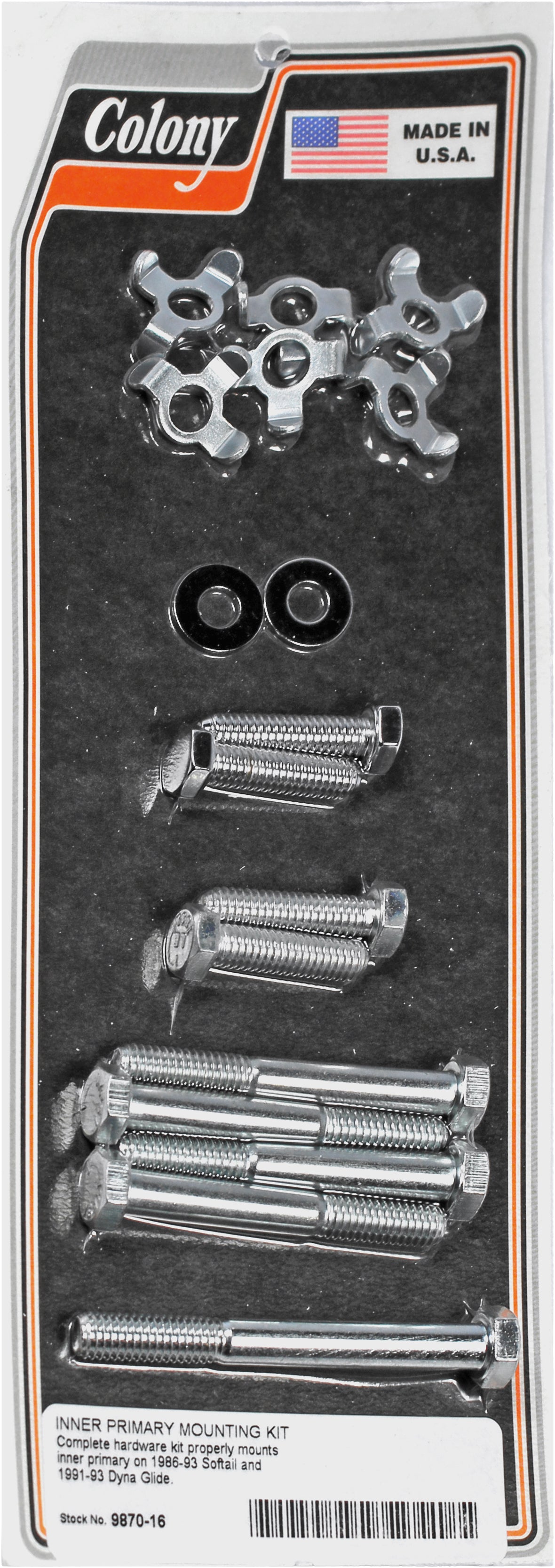 Inner Primary Mount Kit Softail 86 93 Dyna 91 93