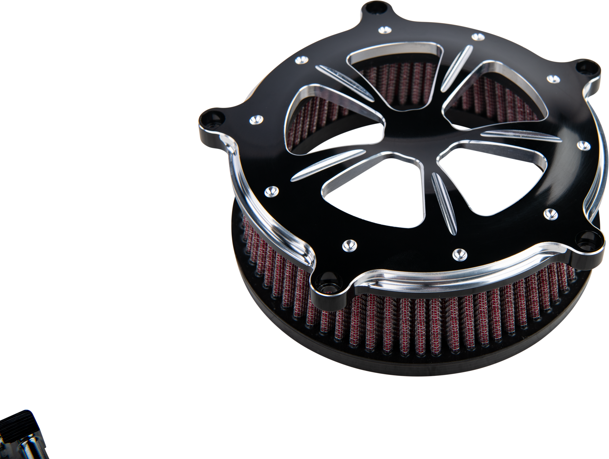 Commodore Air Cleaner Kit Black Contrast W/ Clear Window