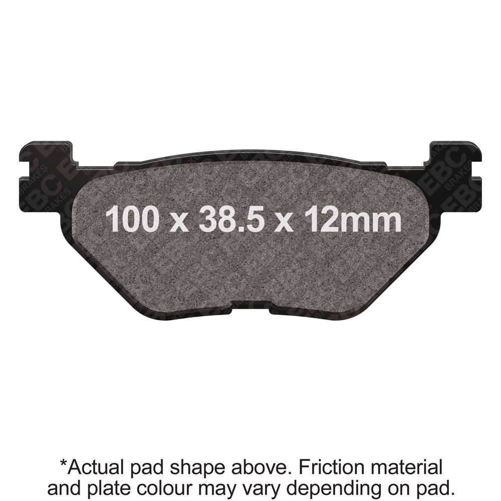 Brake Pads Sfa319 Organic