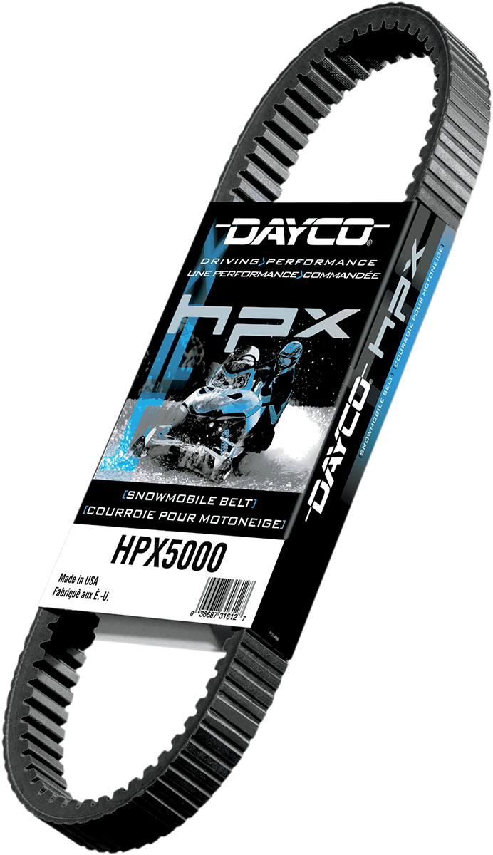 DAYCO PRODUCTS,LLC Drive Belt - HPX (High Performance Extreme) - 1.41" W x 47.75" OC HPX5017