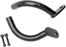 RICK DOSS Saddlebag Guard Eliminator Bracket - Black S77-0137B