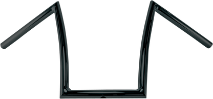 TODD'S CYCLE 1" Strip Handlebar - 12" - Black SB12-2