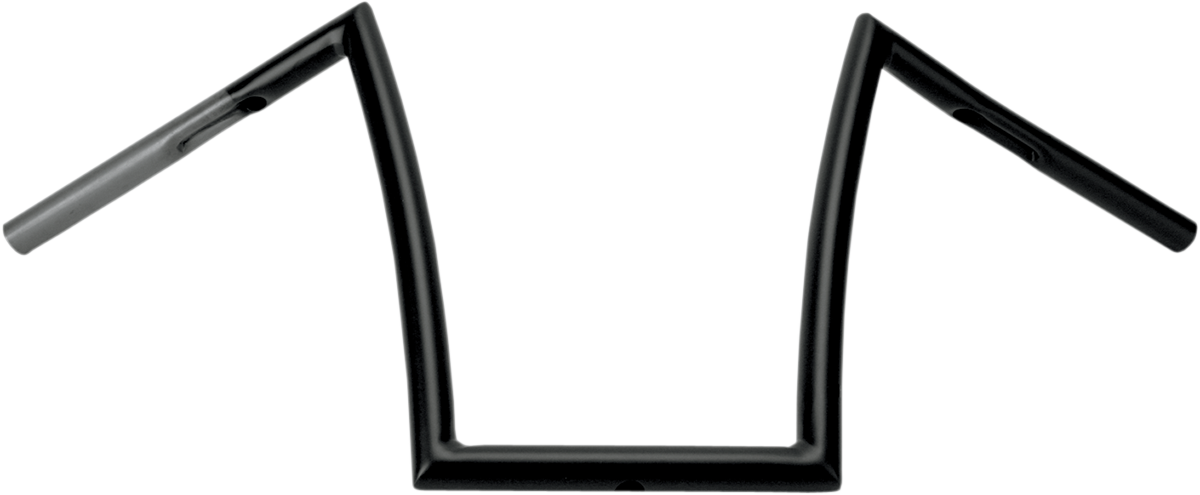 TODD'S CYCLE 1" Strip Handlebar - 12" - Flat Black SB12-3
