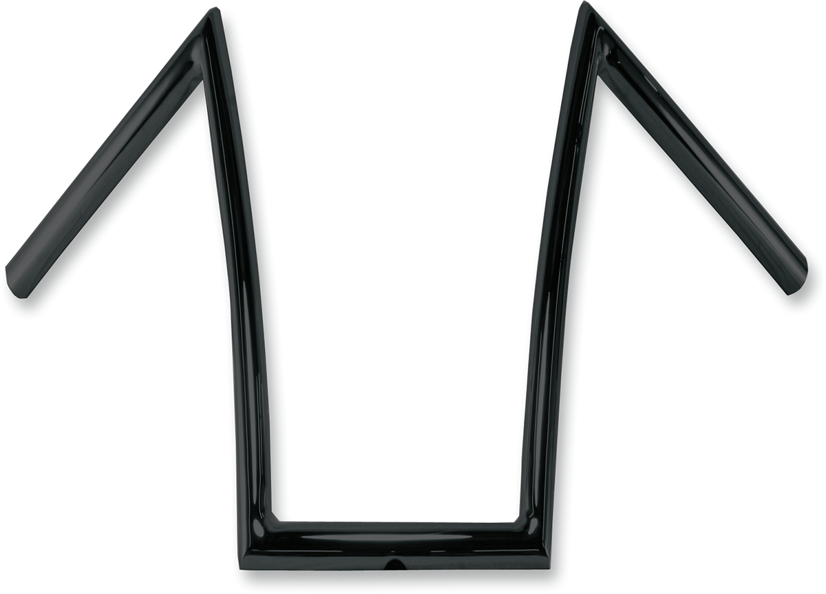 TODD'S CYCLE 1" Strip Handlebar - 17" - Black SB17-2