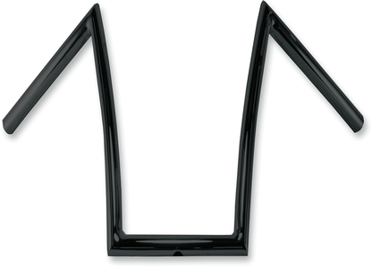 TODD'S CYCLE 1" Strip Handlebar - 17" - Black SB17-2