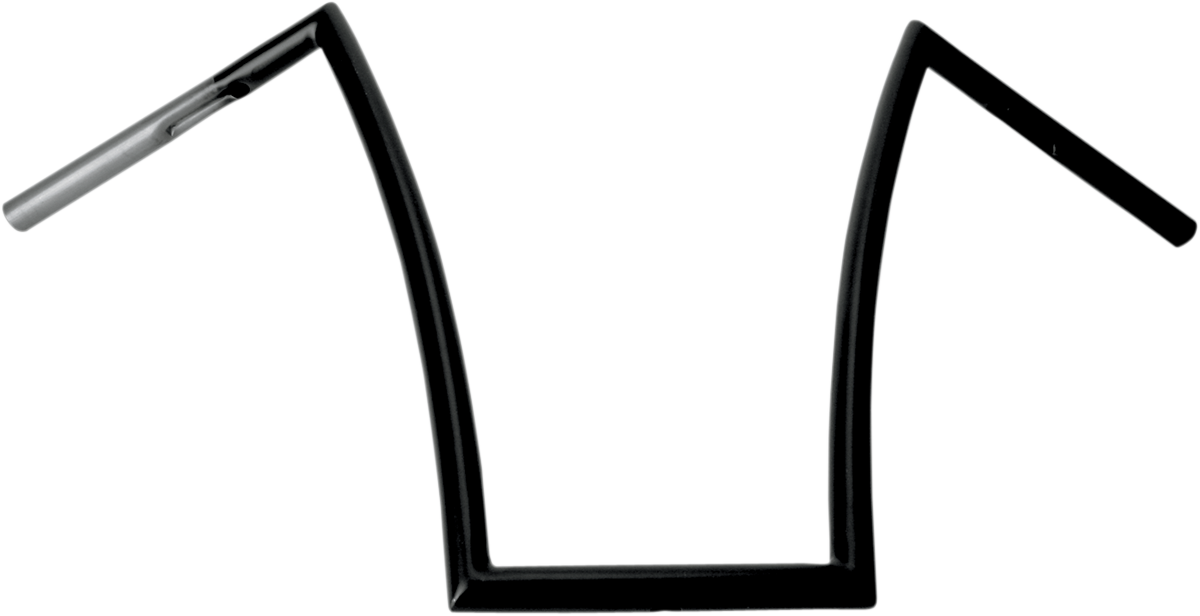 TODD'S CYCLE 1" Strip Handlebar - 17" - Flat Black SB17-3