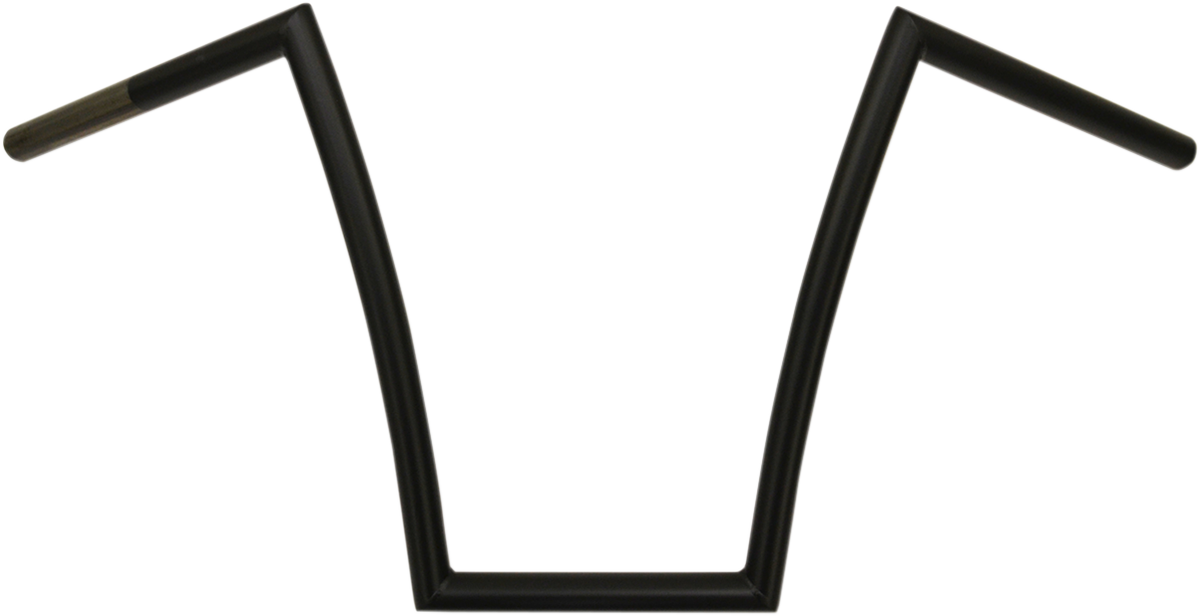 TODD'S CYCLE 1" Strip Handlebar - 14" - Flat Black 0601-2549