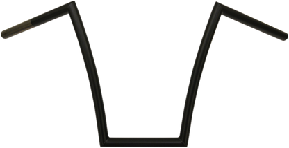 TODD'S CYCLE 1" Strip Handlebar - 14" - Flat Black 0601-2549